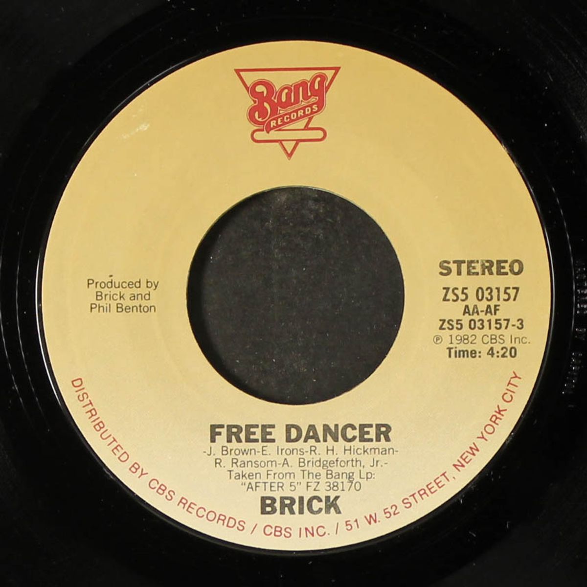free dancer / stick by you by BRICK