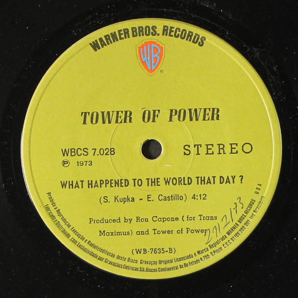 down to the nightclub by TOWER OF POWER