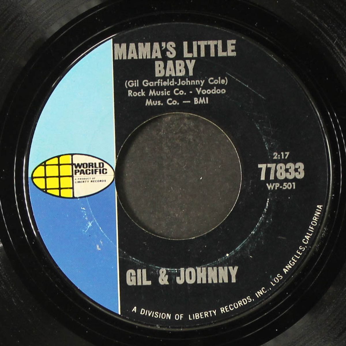 mama's little baby / come on sunshine by GIL & JOHNNY