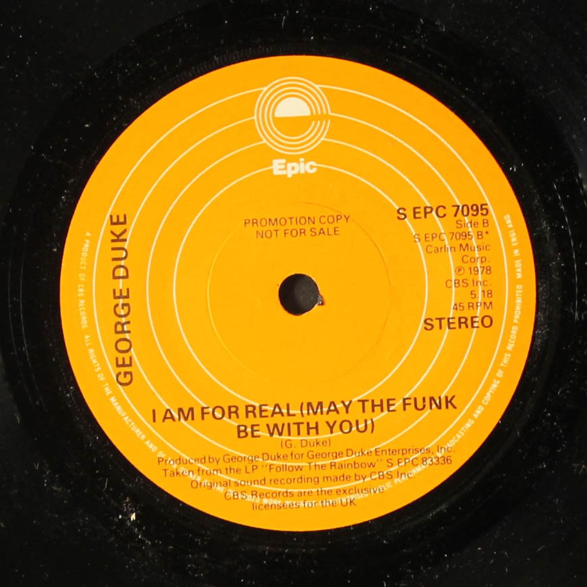 say that you will by GEORGE DUKE
