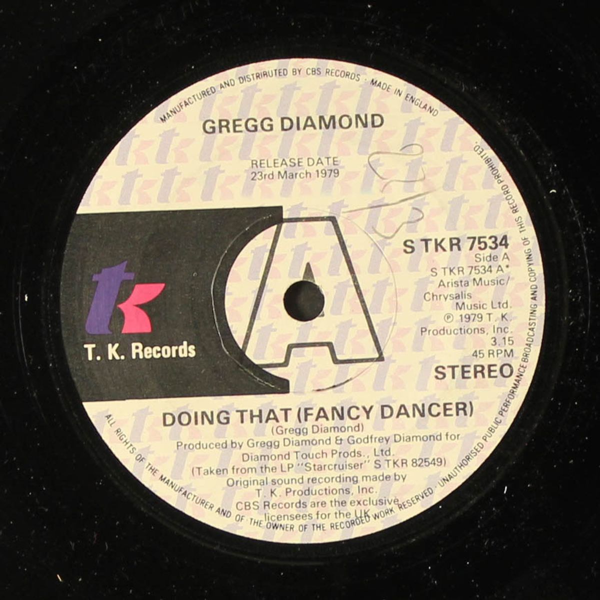 doing that by GREGG DIAMOND