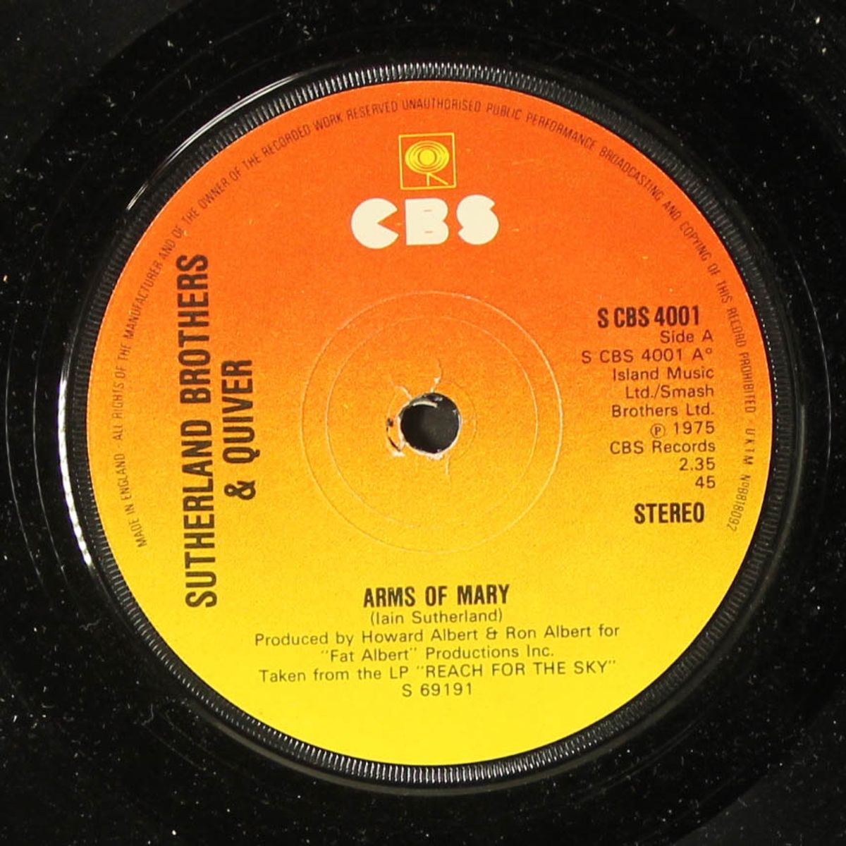 arms of mary by SUTHERLAND BROTHERS & QUIVER