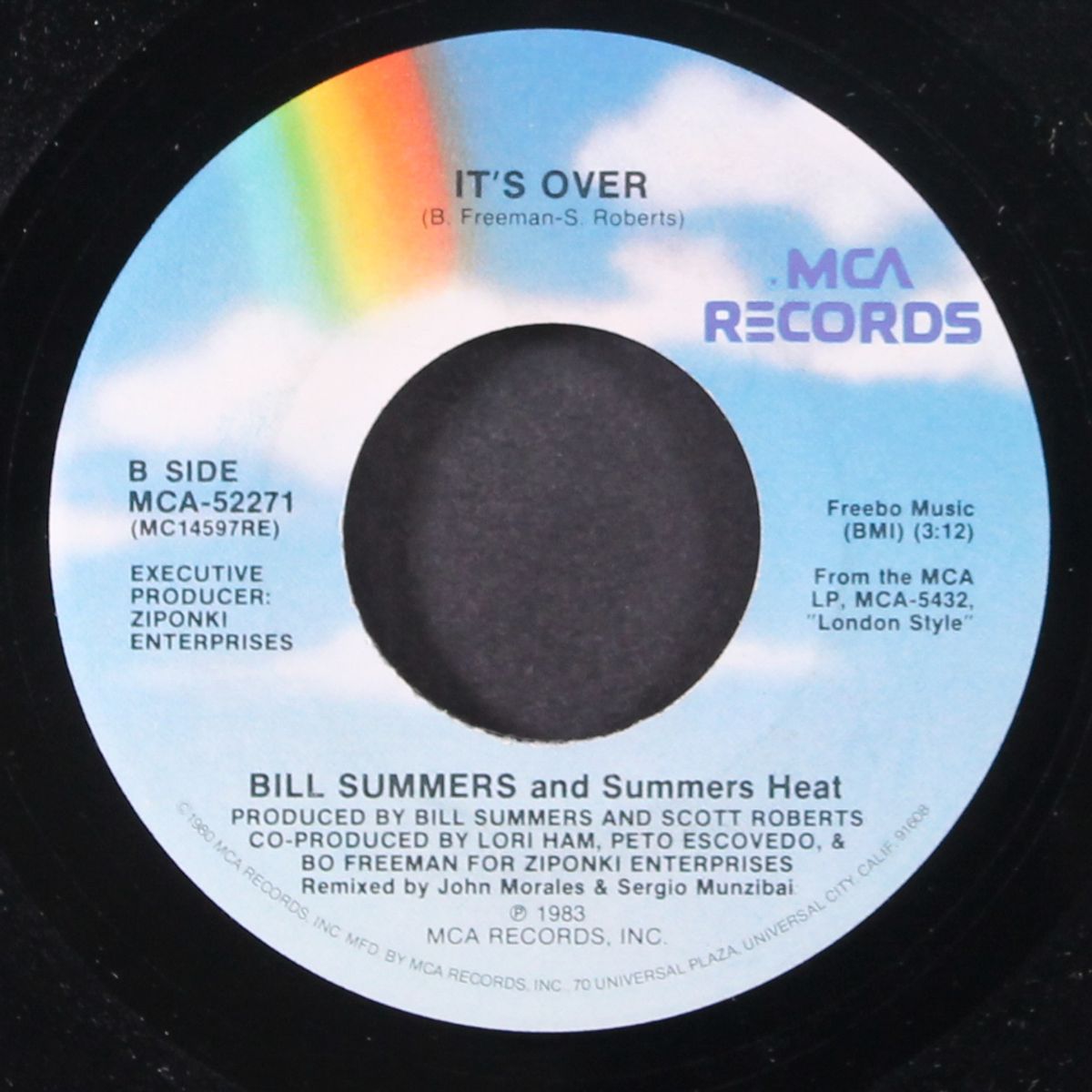 tech no bop / it's over by BILL SUMMERS