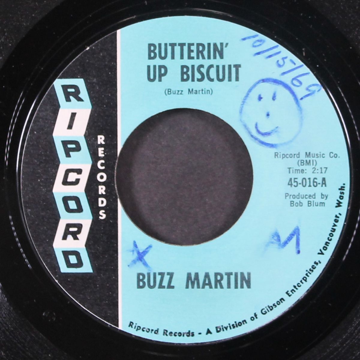 butterin' up biscuit / two times a day by BUZZ MARTIN