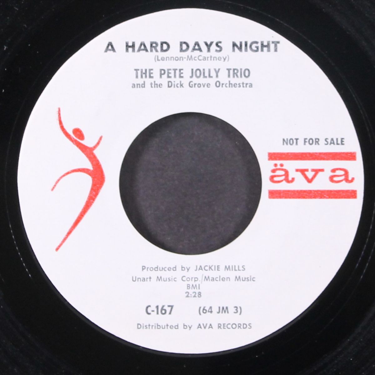 a hard day's night / three-four-five by PETE JOLLY TRIO