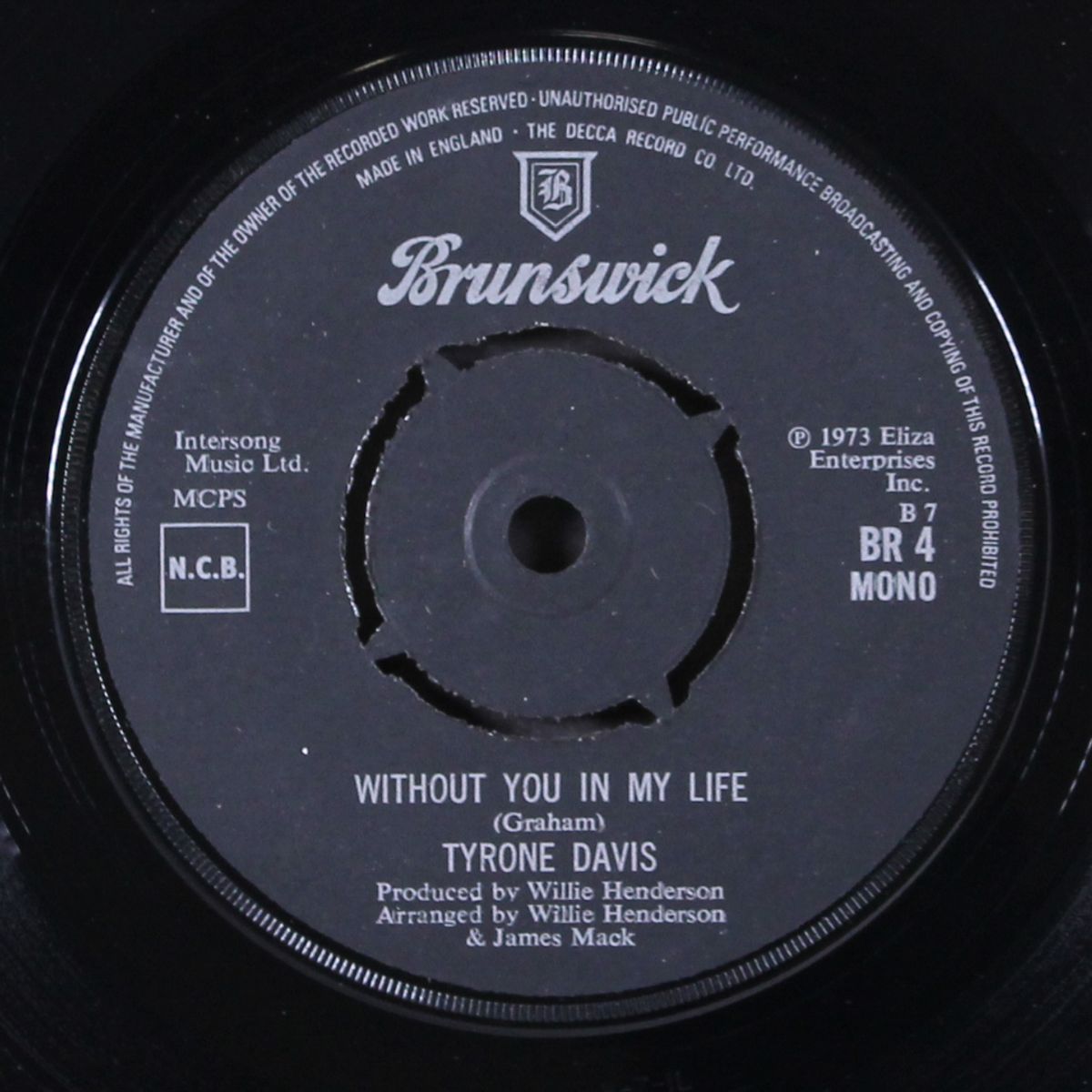 how could i forget you / without you in my life by TYRONE DAVIS