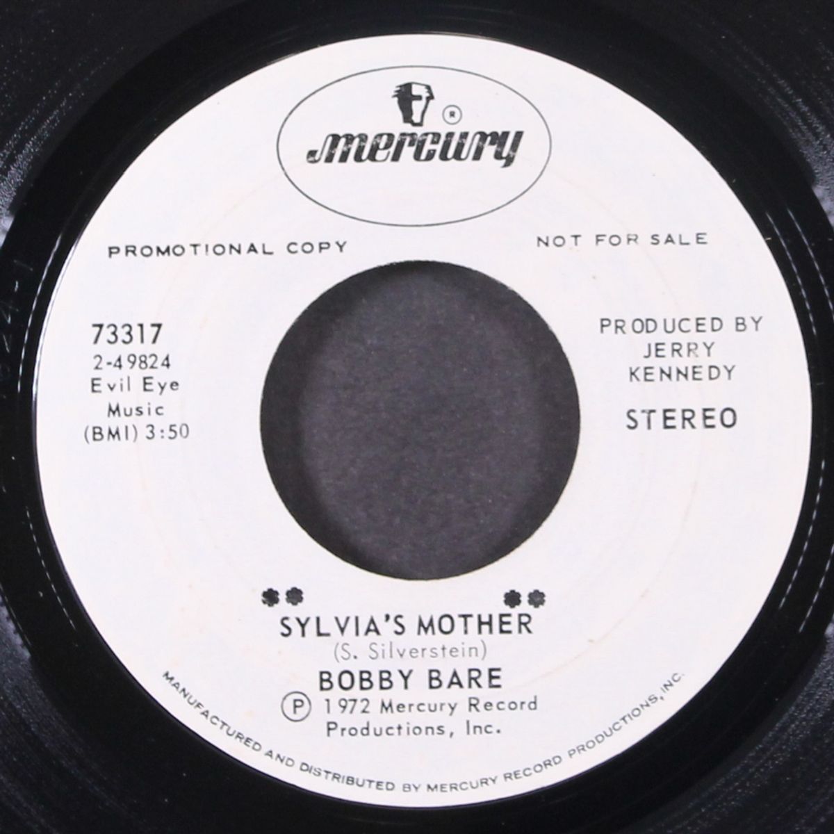 sylvia's mother by BOBBY BARE
