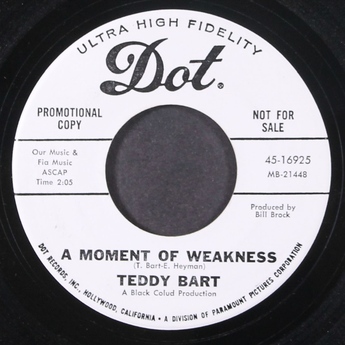 when you see tony / a moment of weakness by TEDDY BART