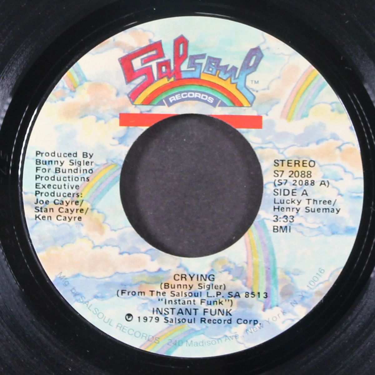 crying / never let it go away by INSTANT FUNK