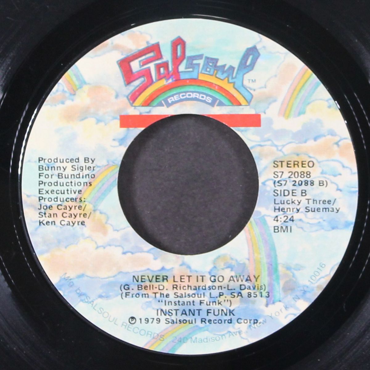 crying / never let it go away by INSTANT FUNK