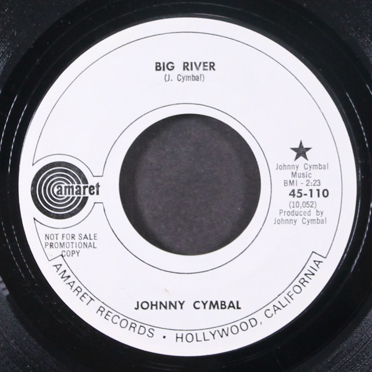 big river / girl from willow county by JOHNNY CYMBAL
