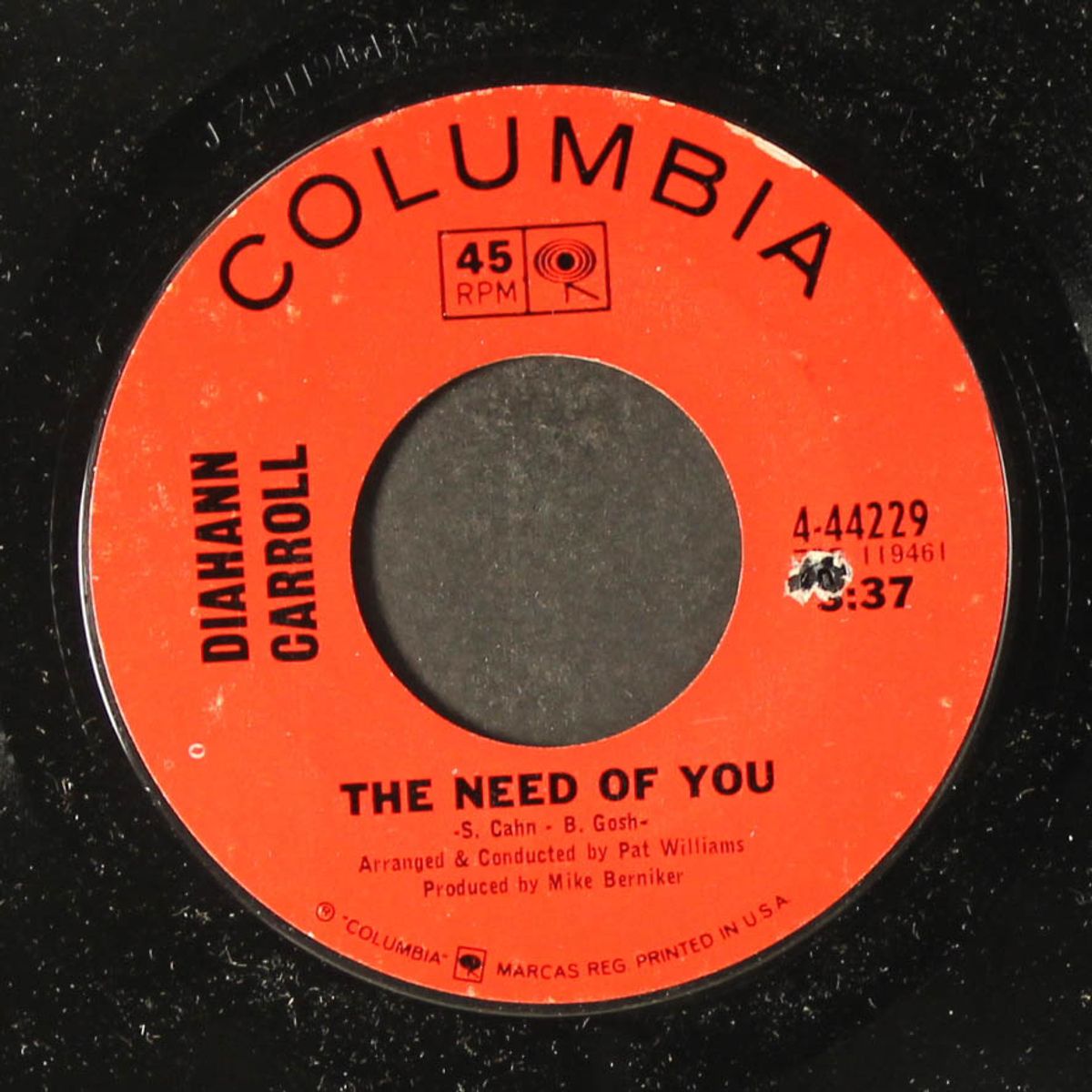 world without love / the need of you by DIAHANN CARROLL