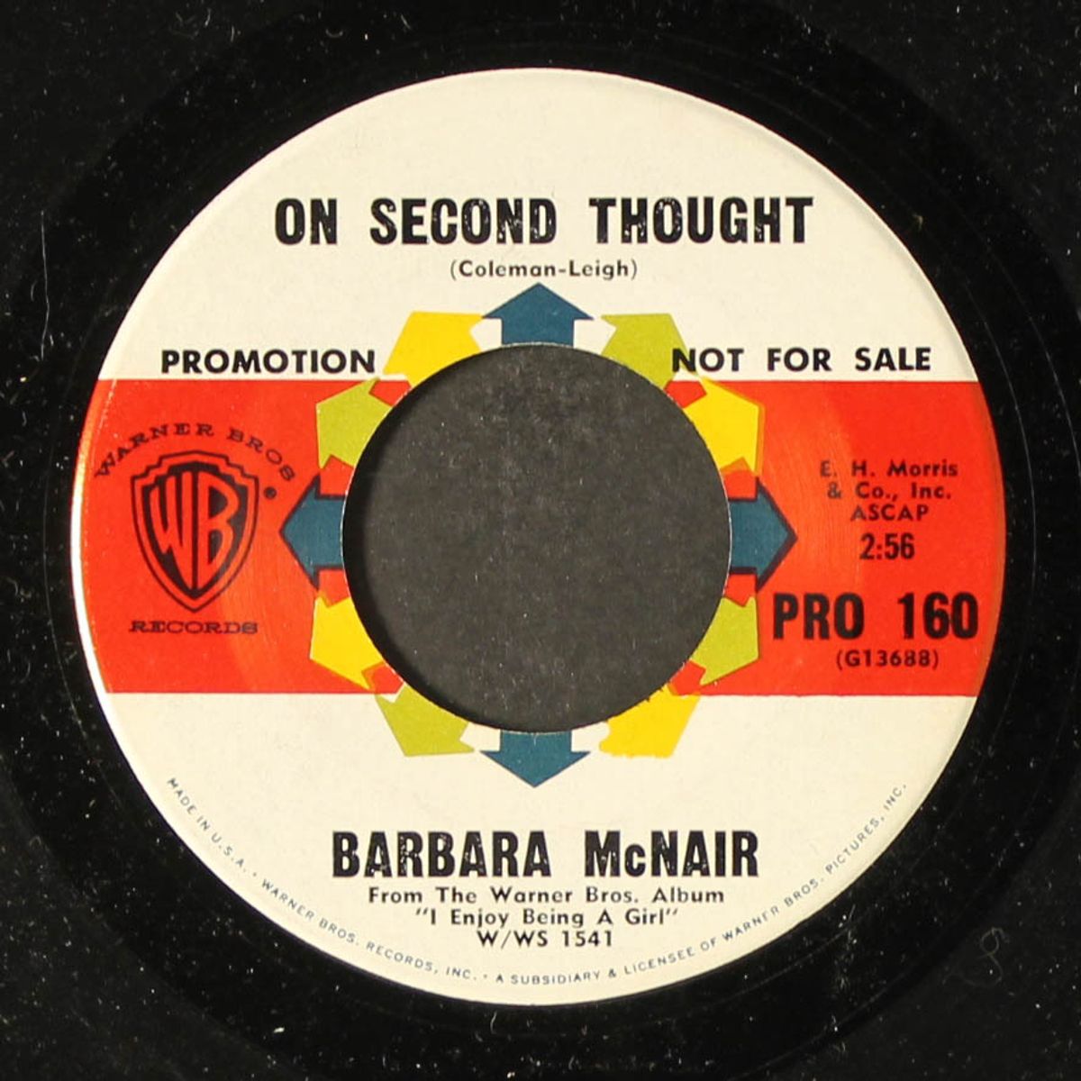 the friendliest thing / on second thought by BARBARA MCNAIR