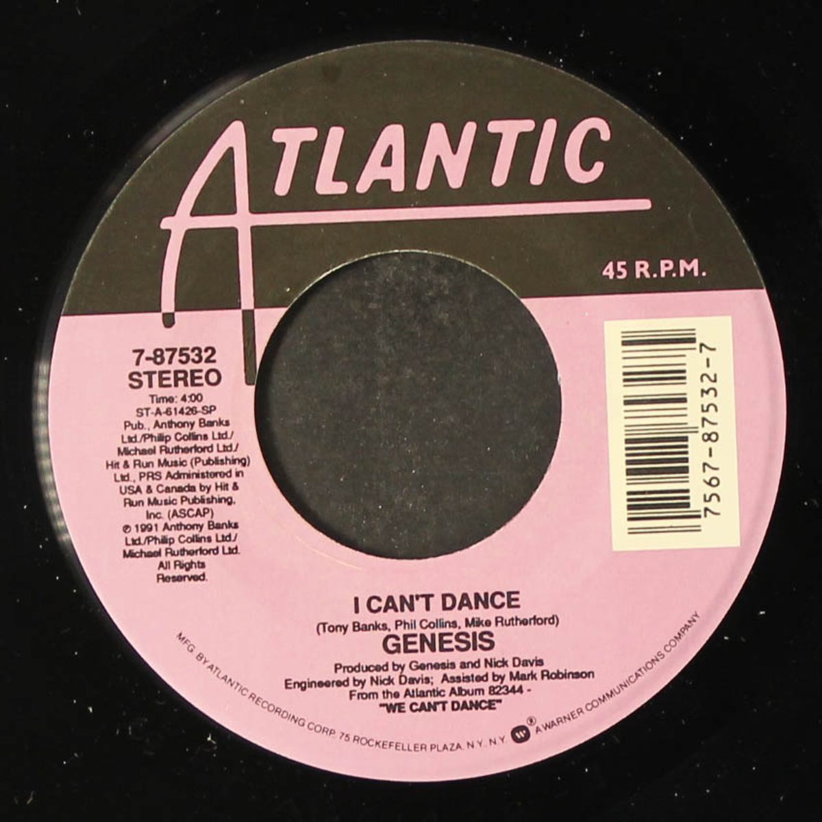 i can't dance / on the shoreline by GENESIS