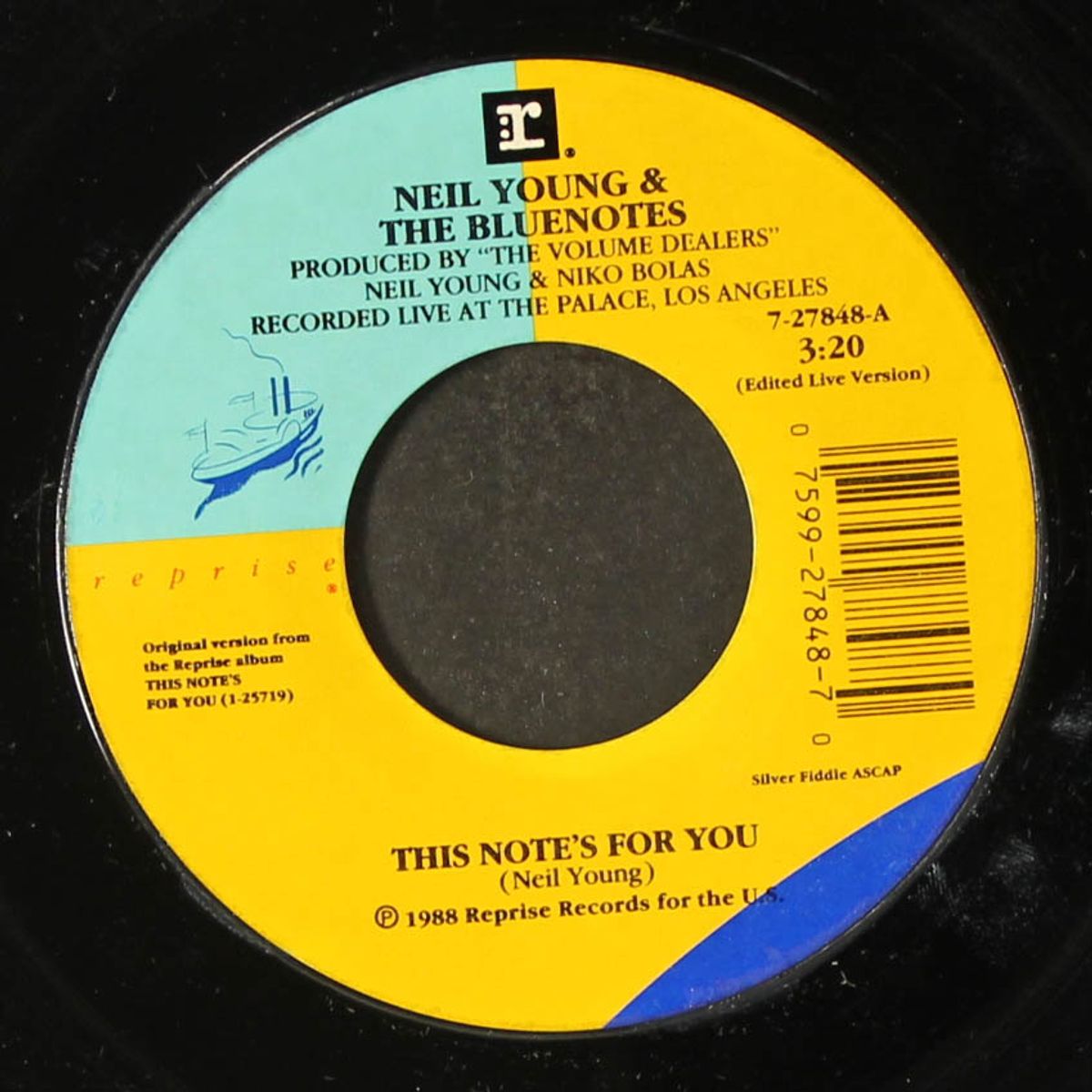 this note's for you by NEIL YOUNG