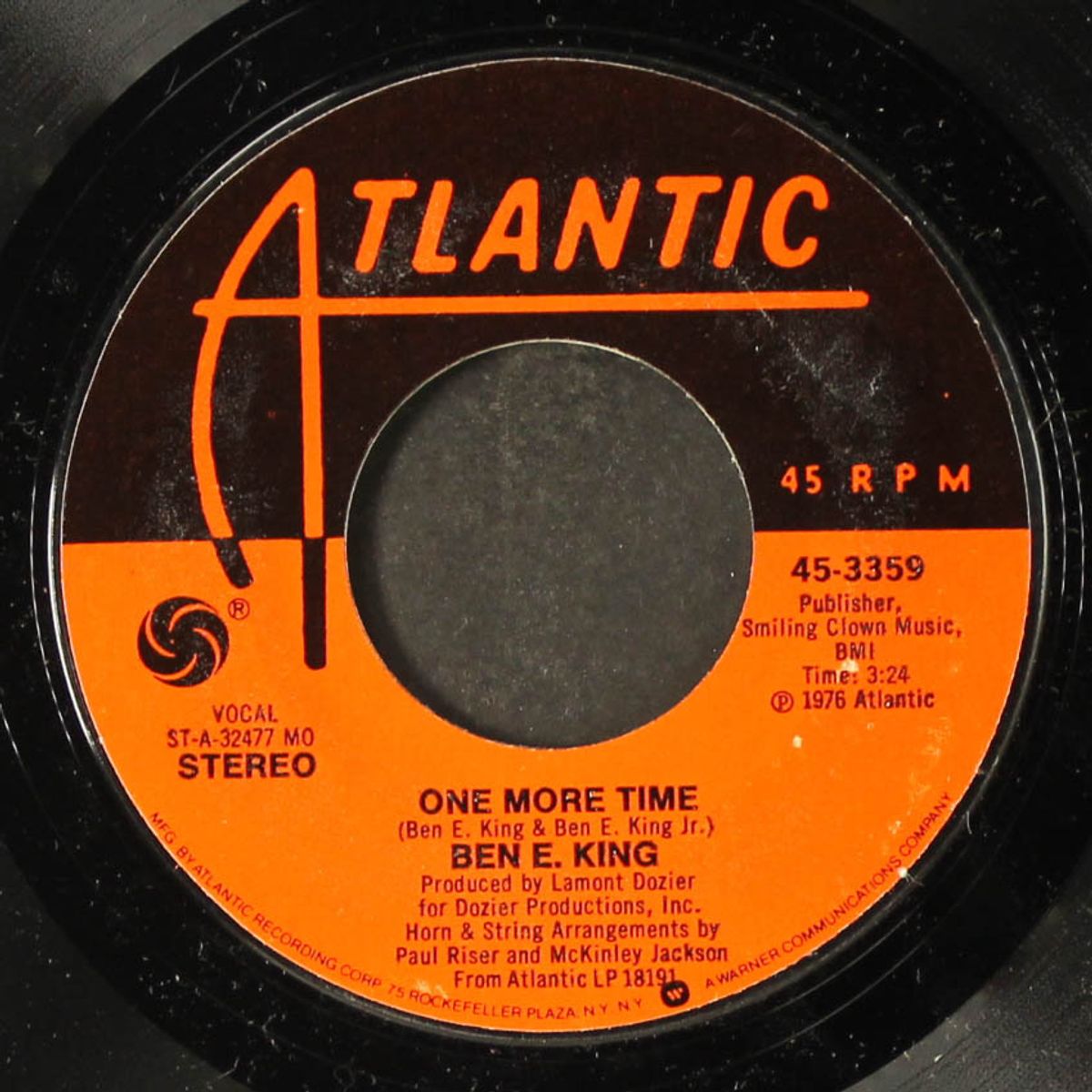 somebody's knocking / one more time by BEN E. KING