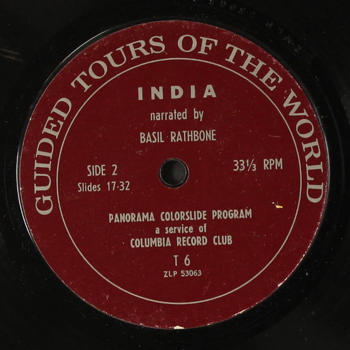 india by BASIL RATHBONE