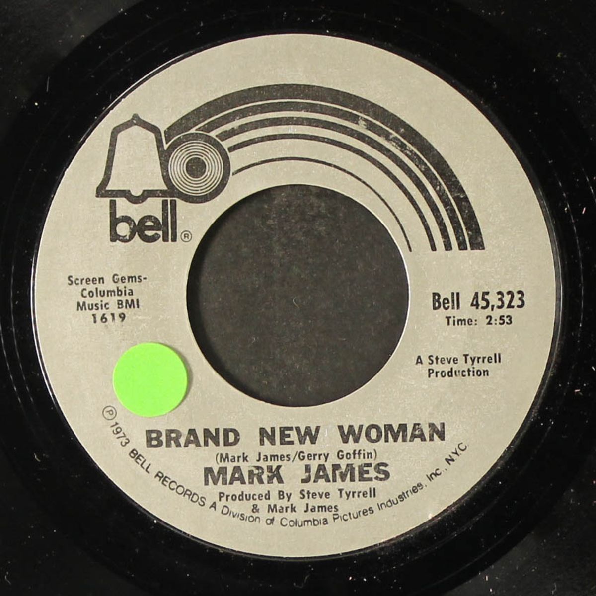 flyin' into memphis / brand new woman by MARK JAMES