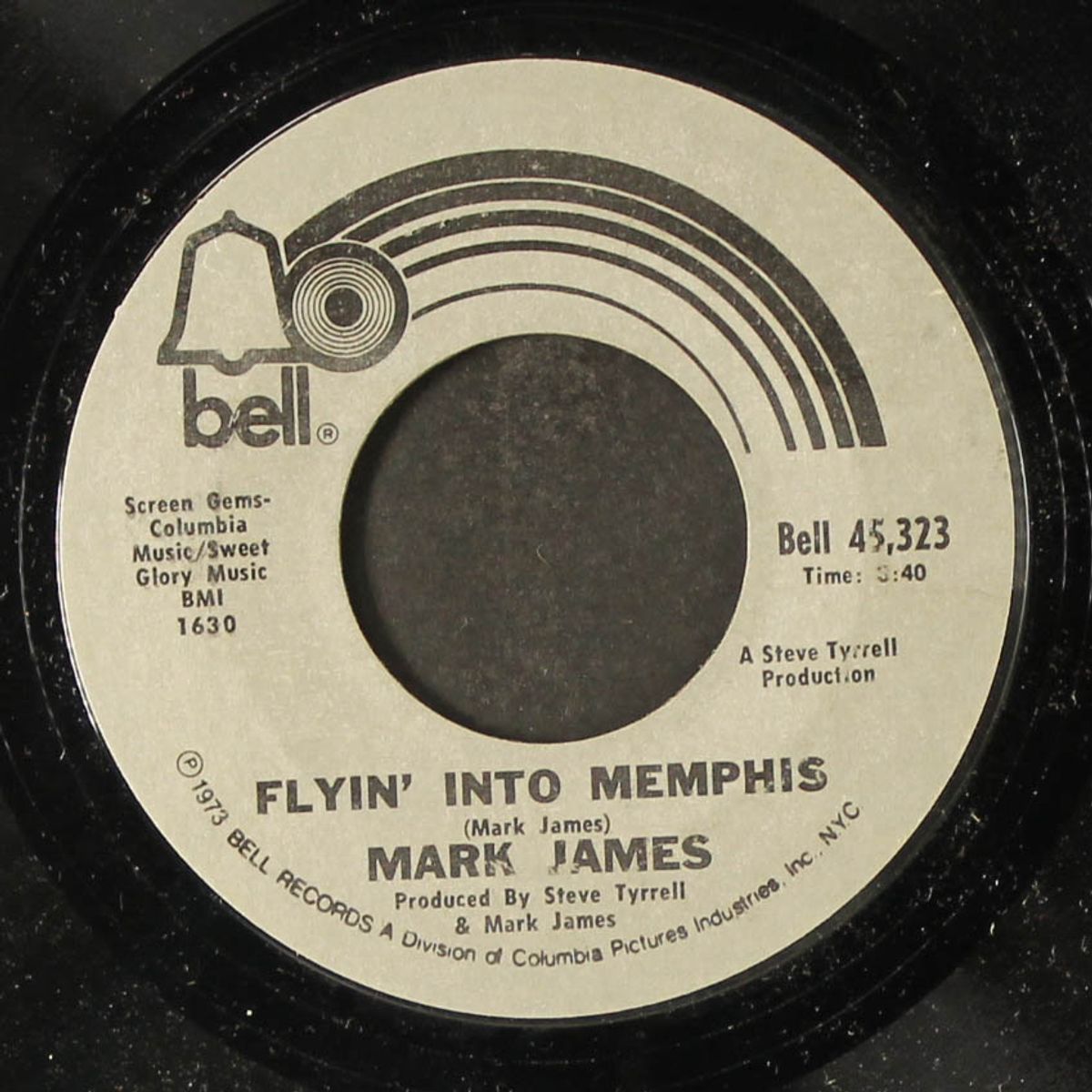 flyin' into memphis / brand new woman by MARK JAMES
