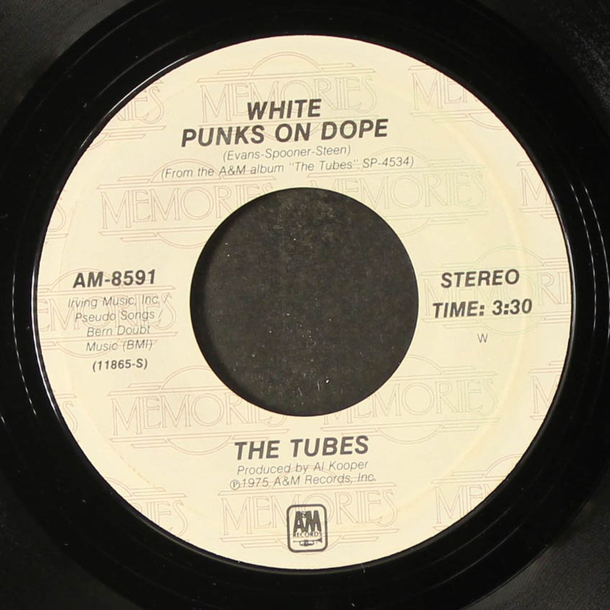 white punks on dope / what do you want from life by TUBES