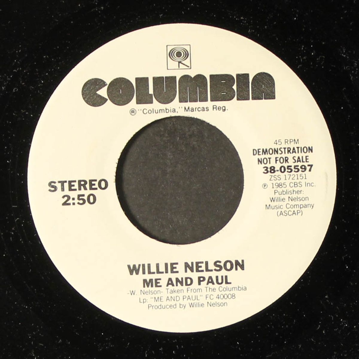 me and paul / same by WILLIE NELSON