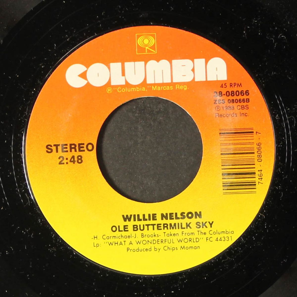 spanish eyes / ole buttermilk sky by WILLIE NELSON & JULIO IGLESIAS
