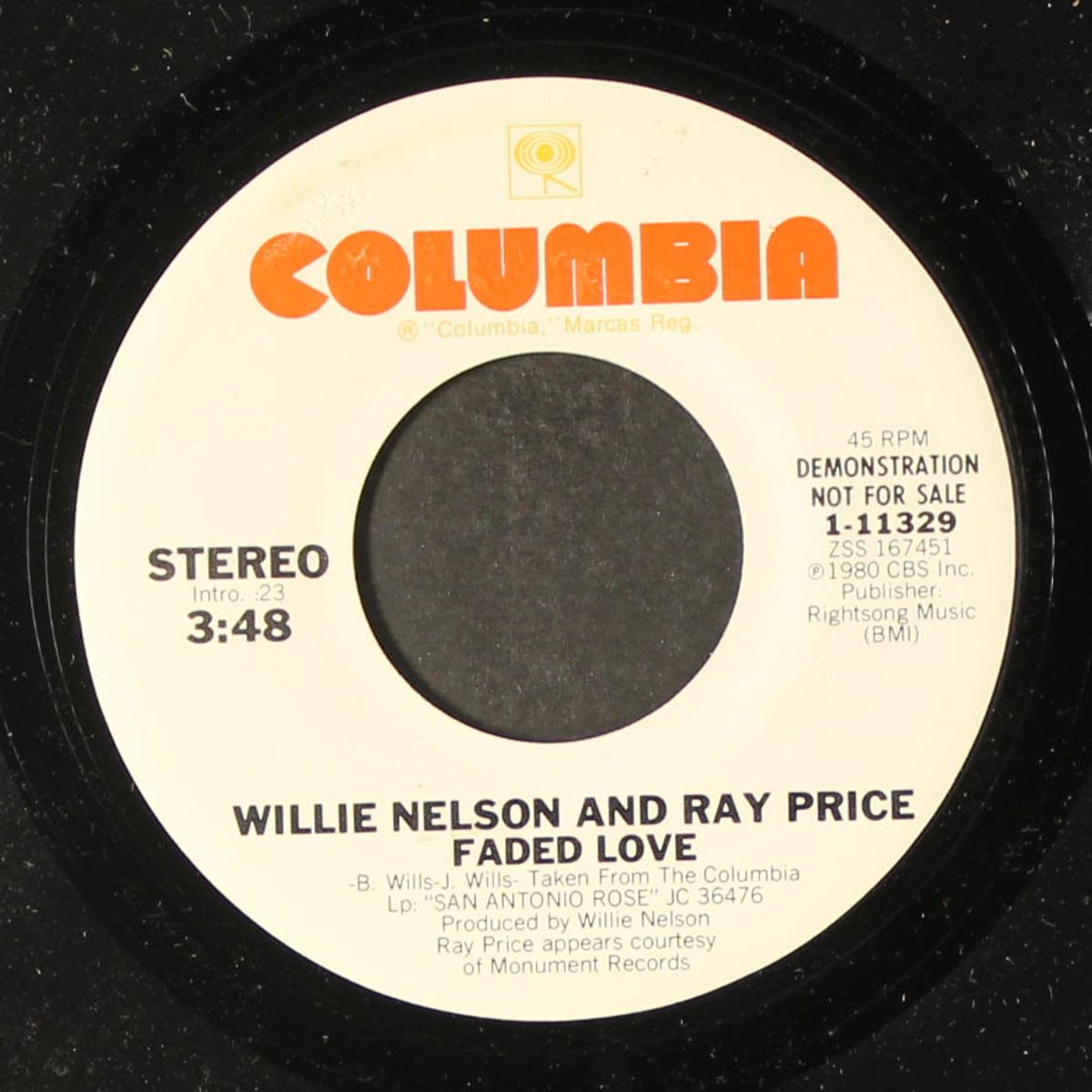 faded love / same by WILLIE NELSON & RAY PRICE