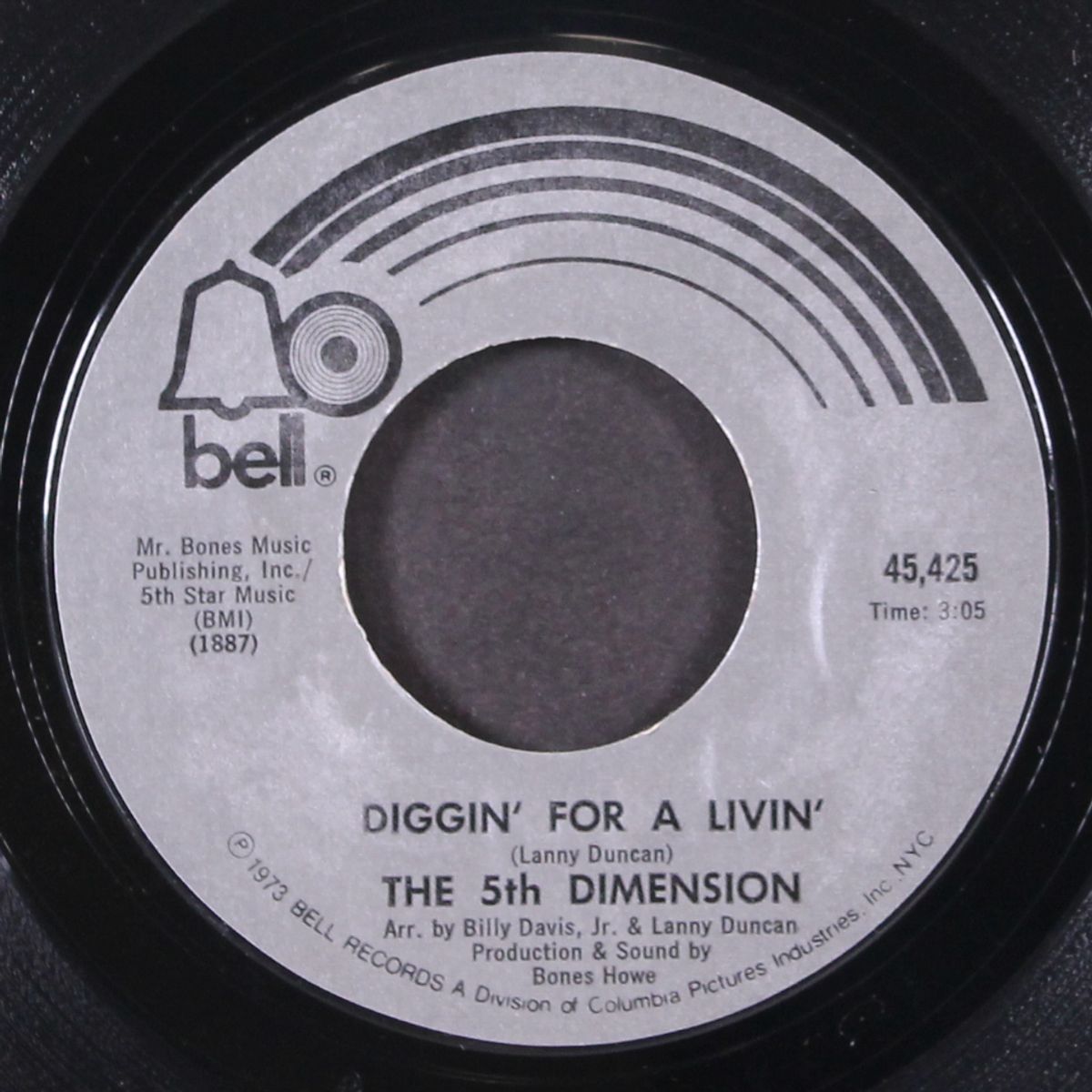 flashback / diggin' for a livin' by FIFTH DIMENSION