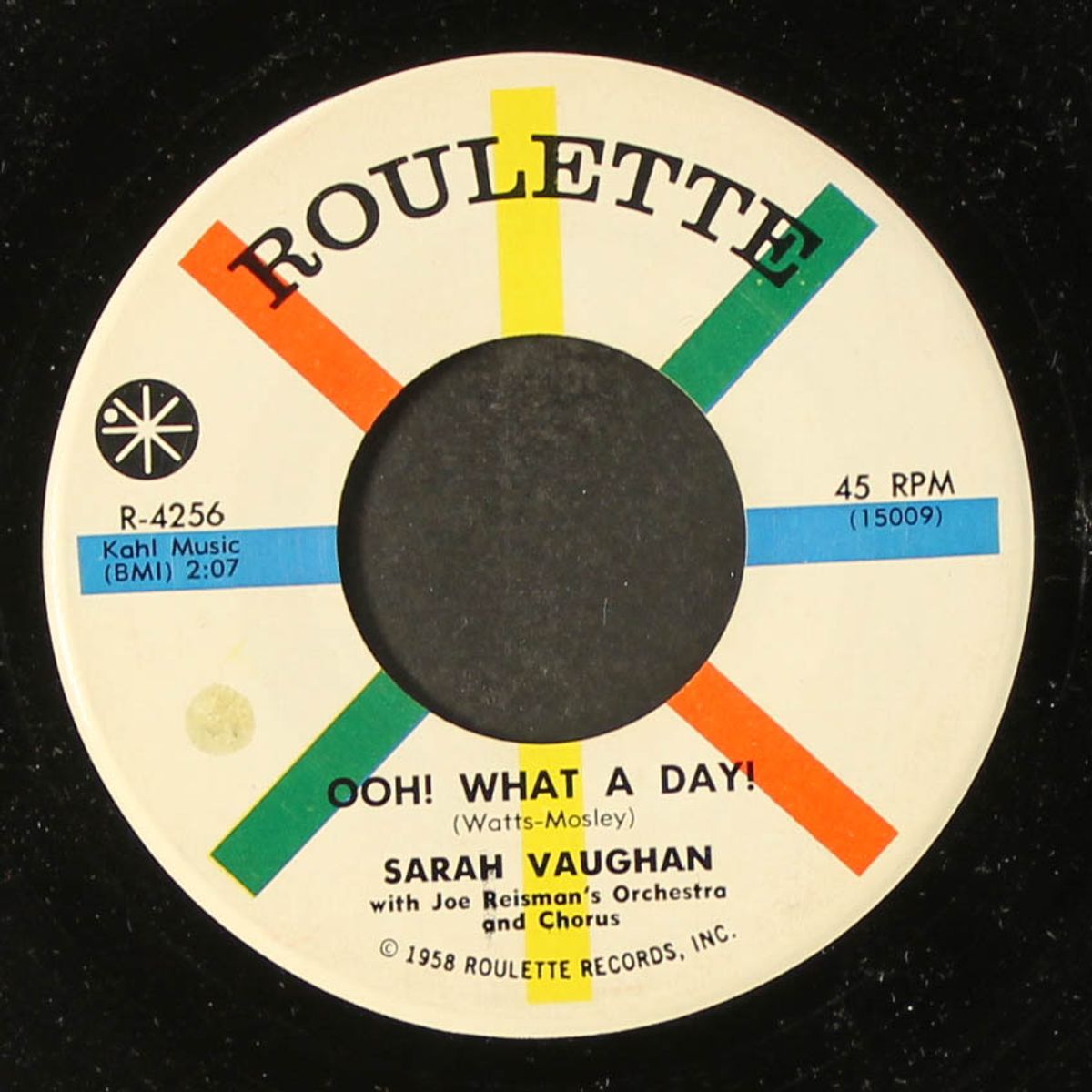 ooh! what a day! / my dear little sweetheart by SARAH VAUGHAN