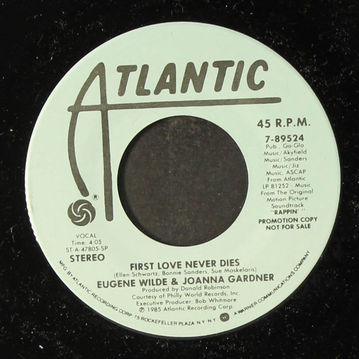 first love never dies / same by EUGENE WILDE & JOANNA GARDNER