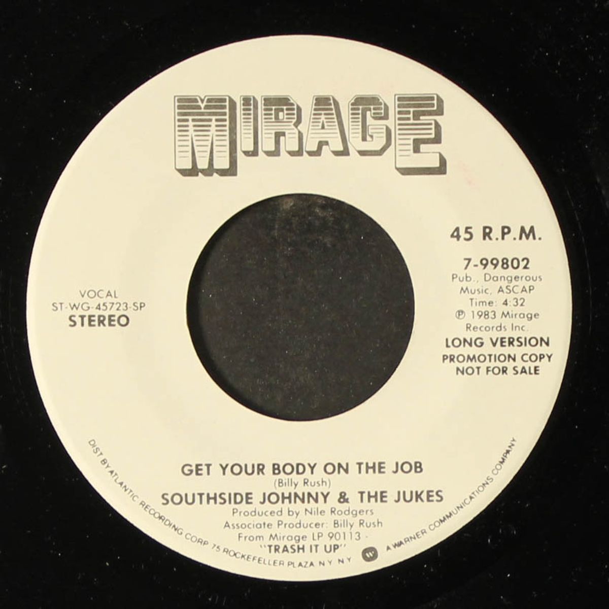 get your body on the job / short by SOUTHSIDE JOHNNY & JUKES