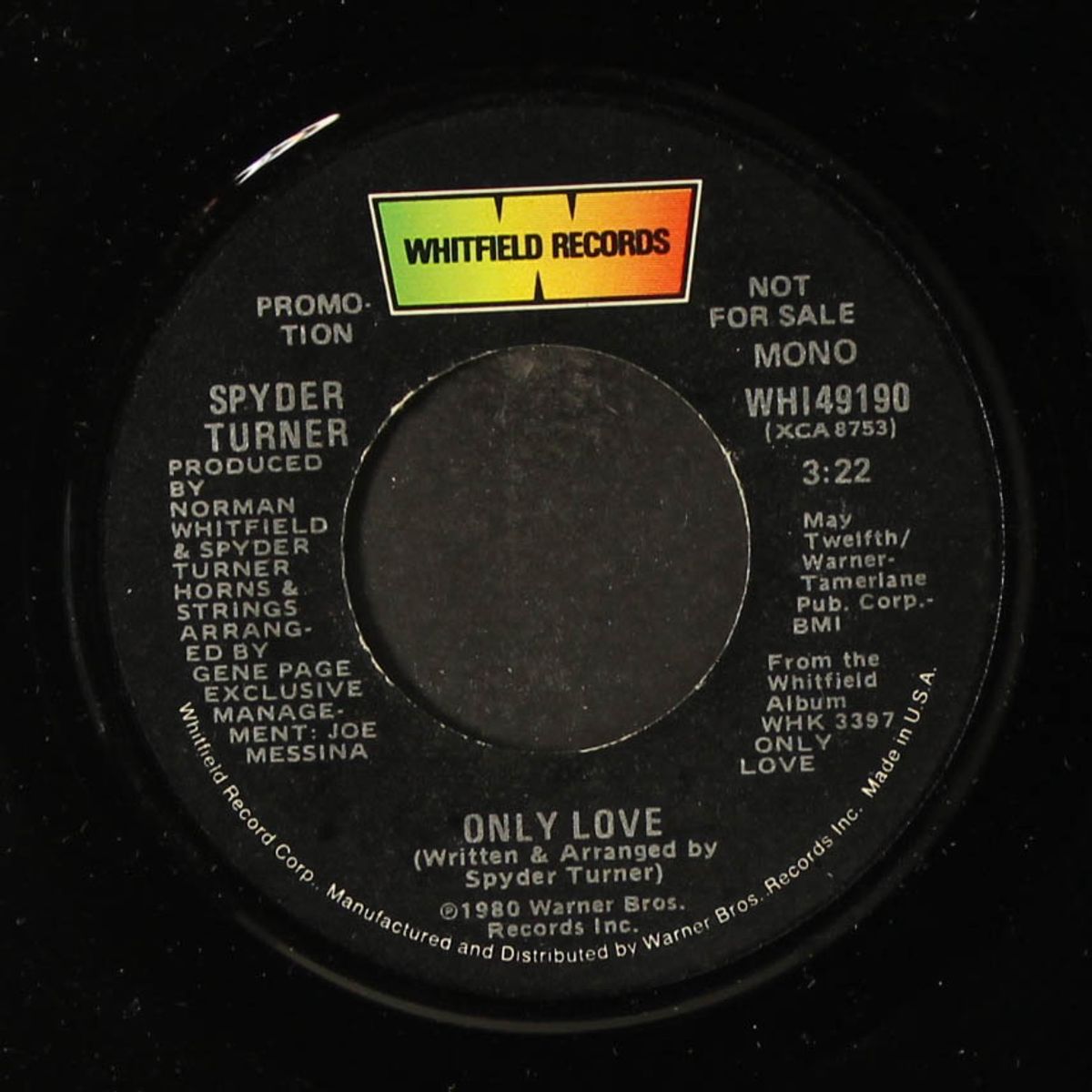 only love / mono by SPYDER TURNER