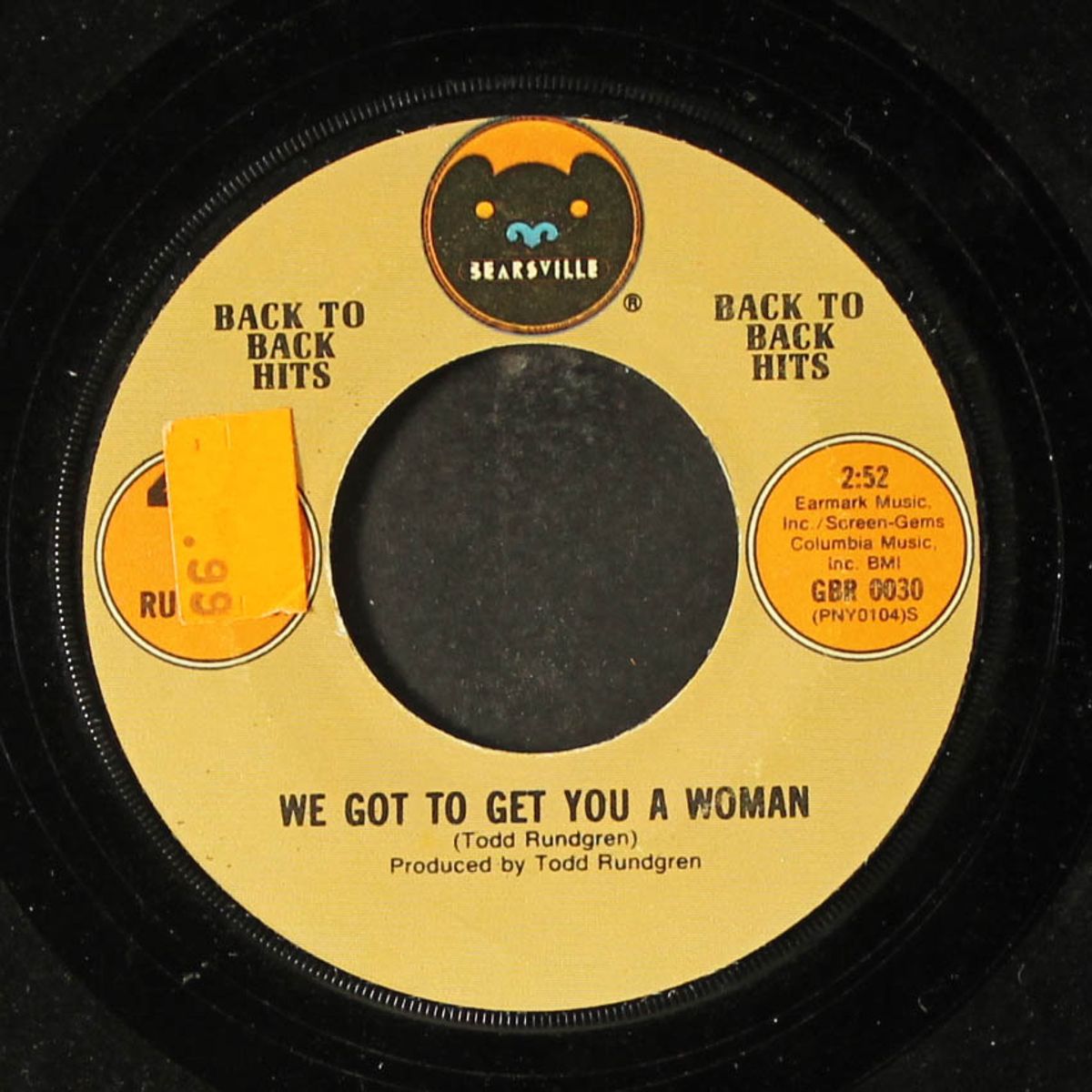 i saw the light / we got to get you a woman by TODD RUNDGREN