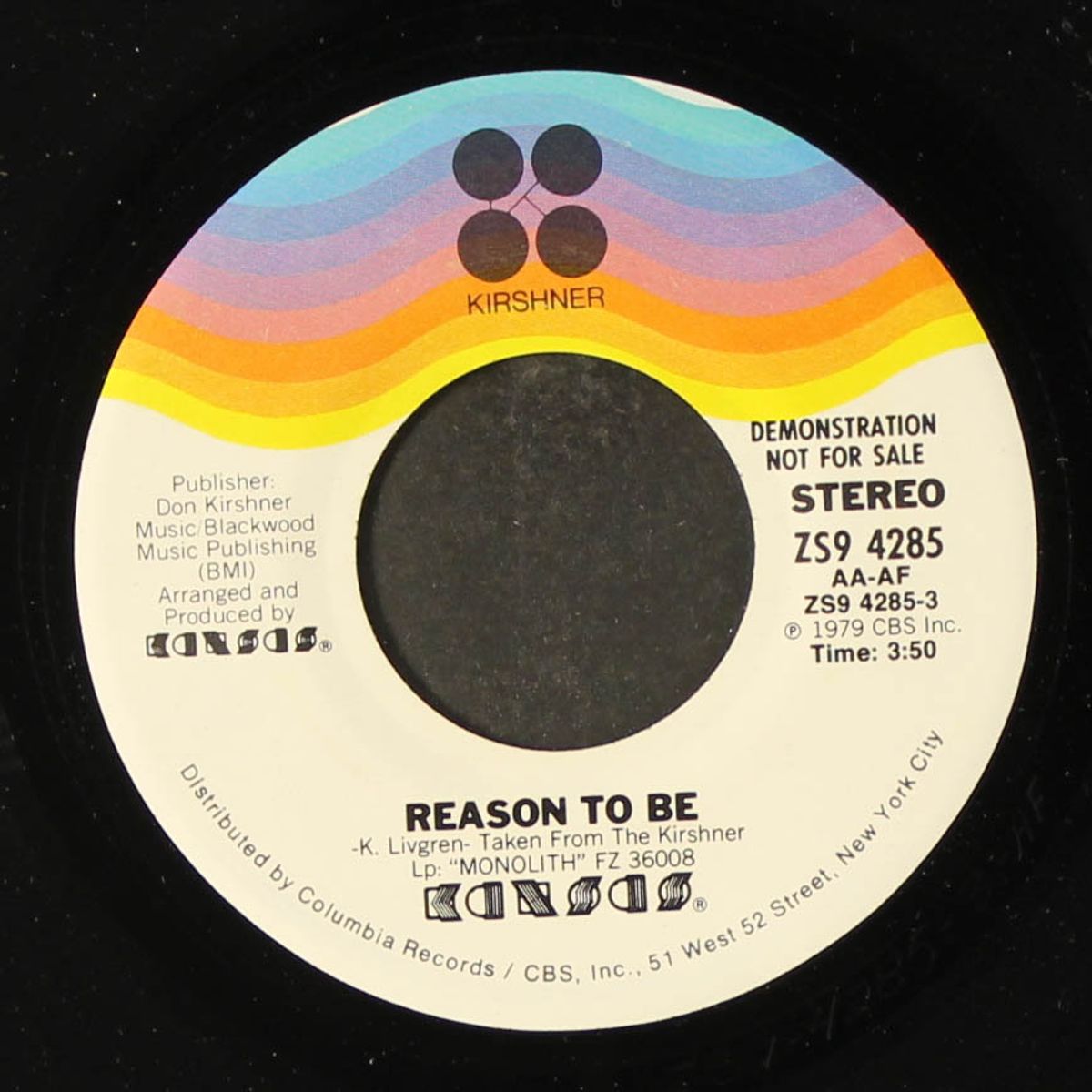 reason to be / same by KANSAS