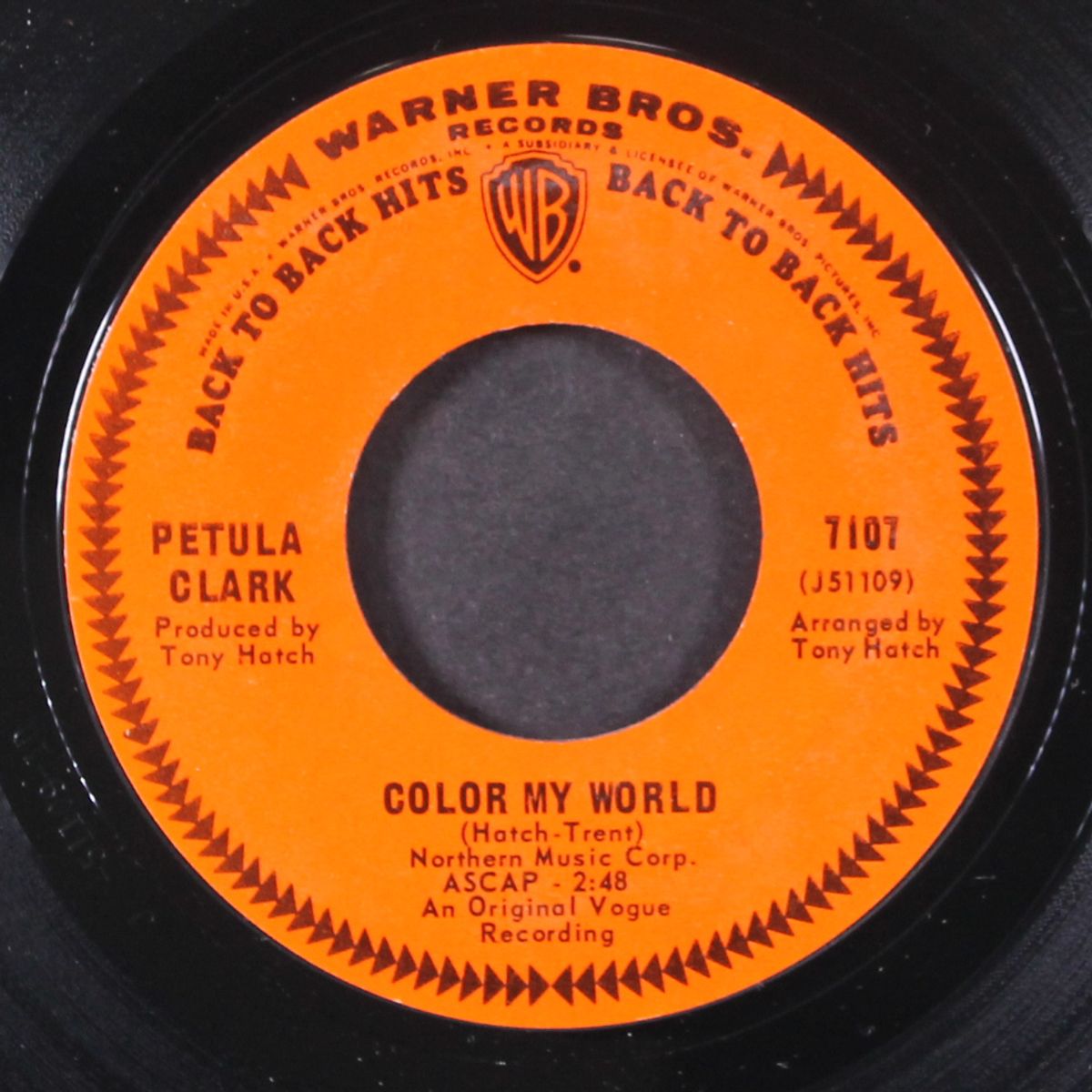 color my world / round every corner by PETULA CLARK