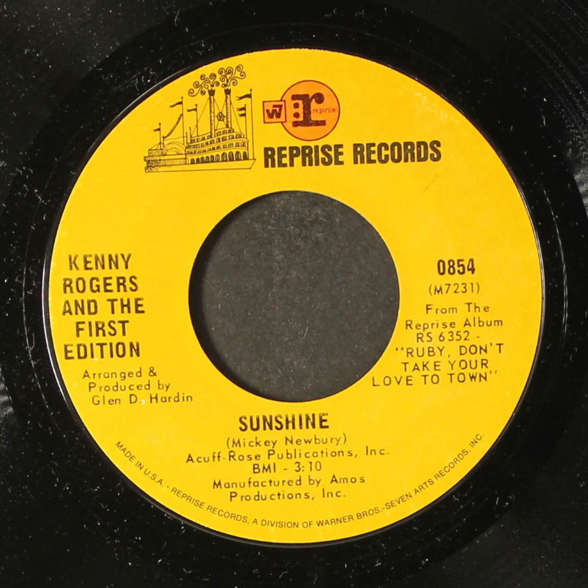 ruben james / sunshine by KENNY ROGERS & FIRST EDITION