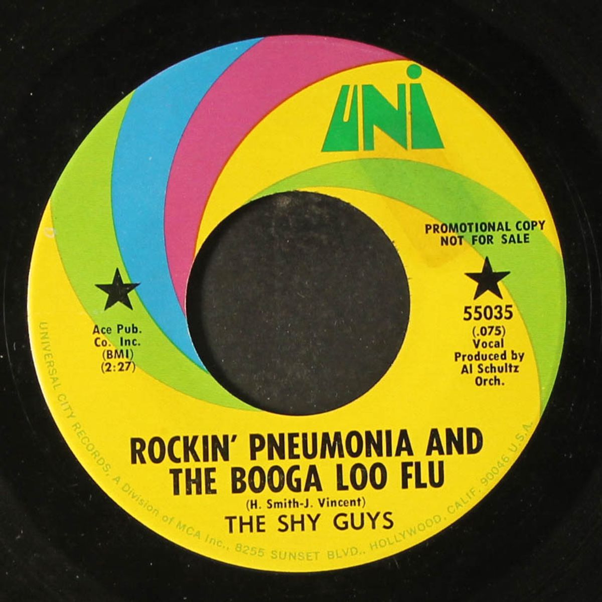 you are my sunshine / rockin' pneumonia and the booga loo flu by SHY GUYS