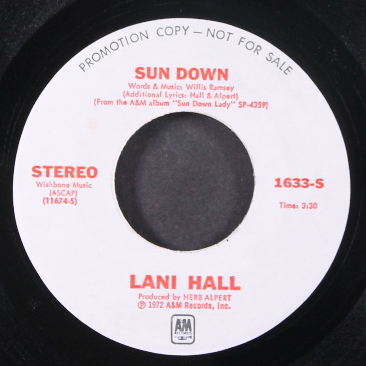 sun down / how can i tell you by LANI HALL