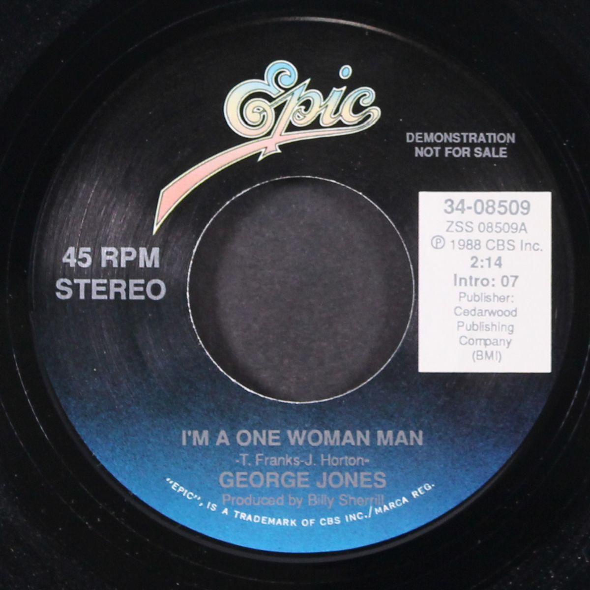 one woman man / pretty lady from beaumont by GEORGE JONES
