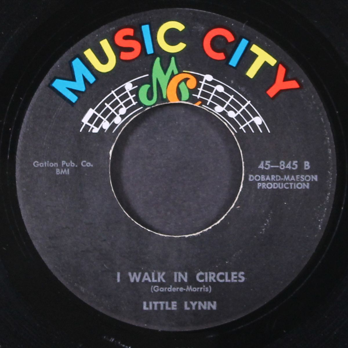 send my records c.o.d. / i walk in circles by LITTLE LYNN & 4 RIVERS