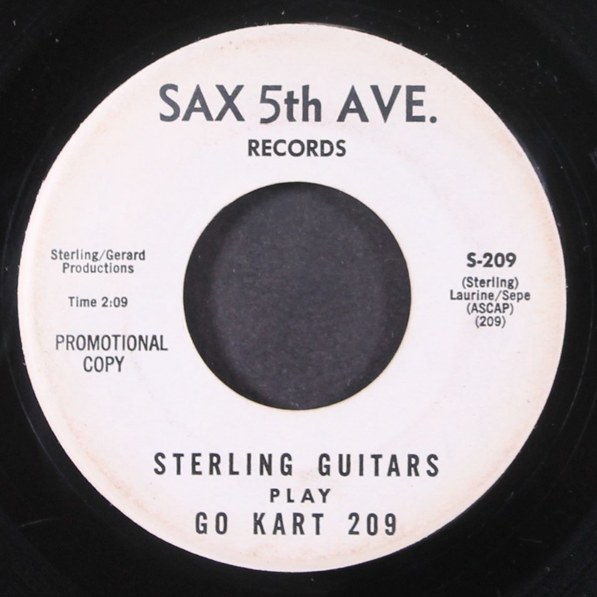 go kart 209 / can't get used to loving you by STERLING GUITARS