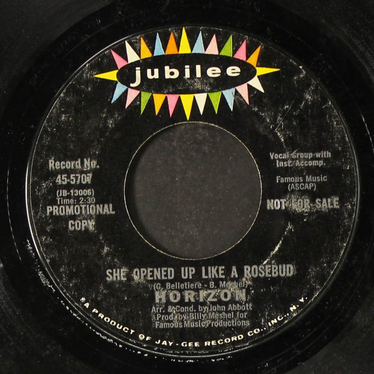 she opened up like a rosebud / same by HORIZON