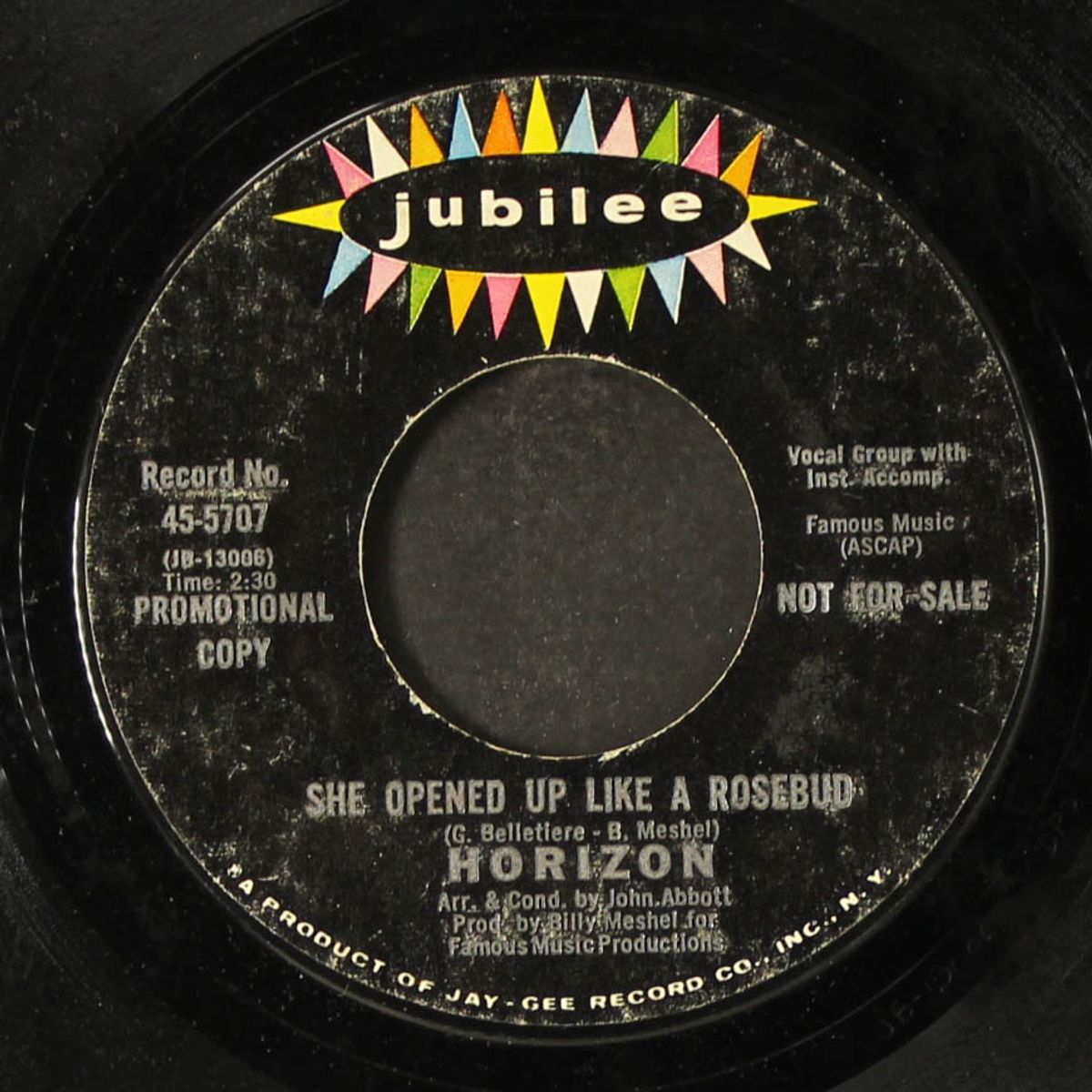she opened up like a rosebud / same by HORIZON
