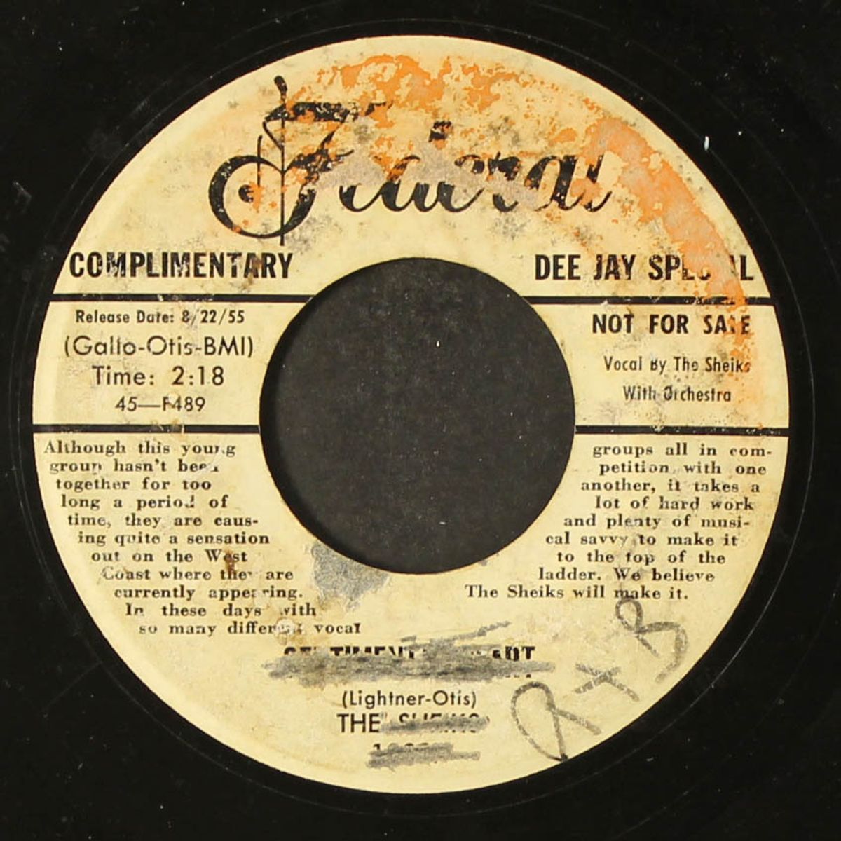 sentimental heart / so fine by SHEIKS