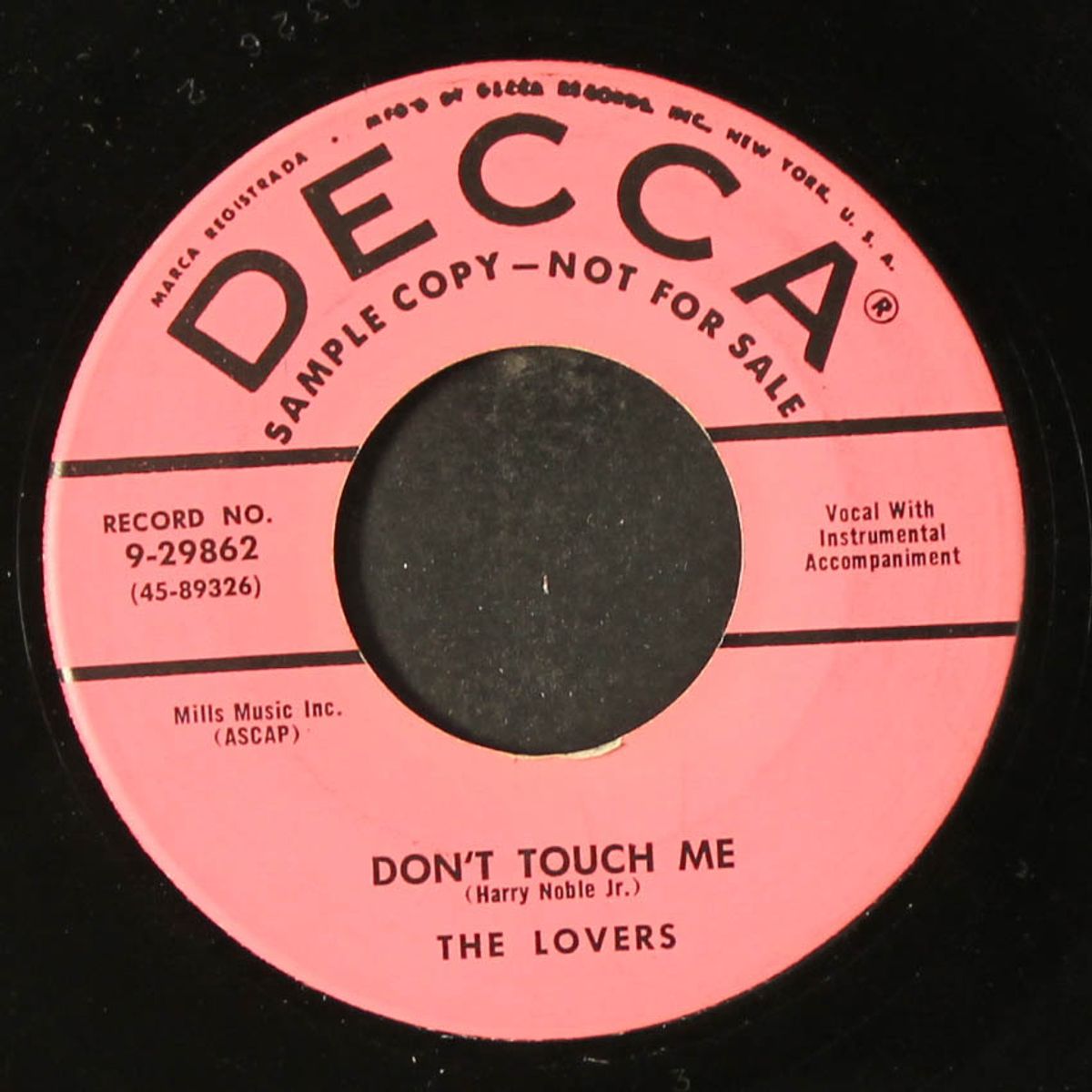 don't touch me / let me be the first to know by LOVERS