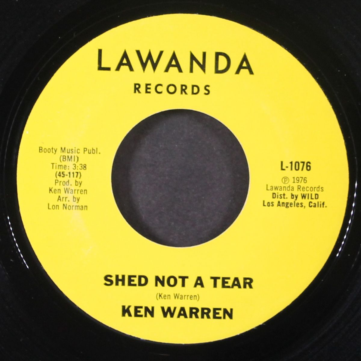 it's the booty / shed not a tear by KEN WARREN