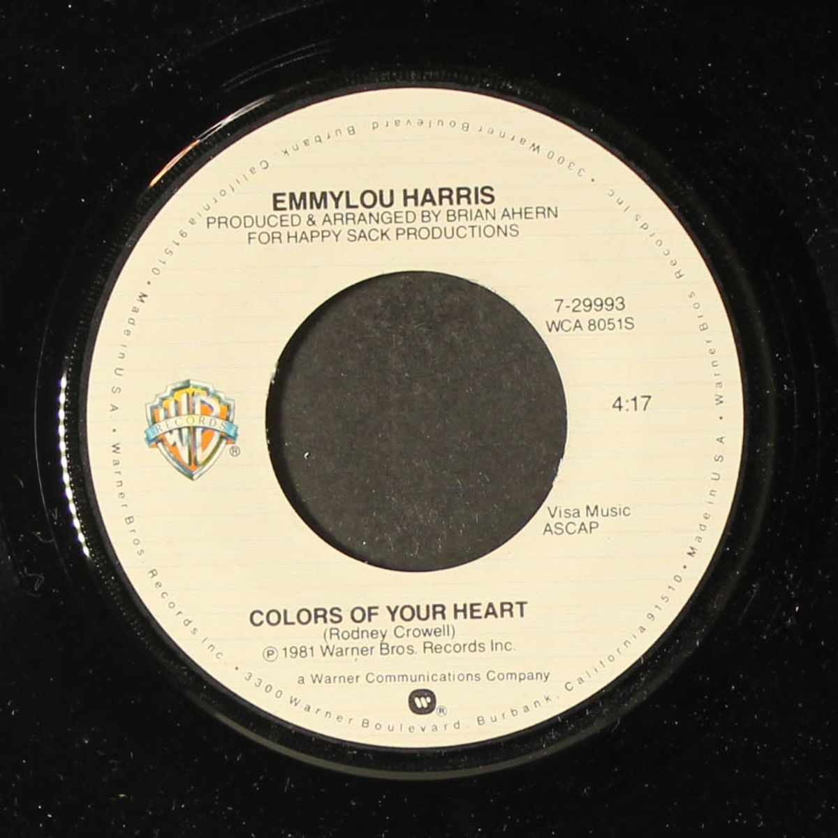 born to run / colors of your heart by EMMYLOU HARRIS
