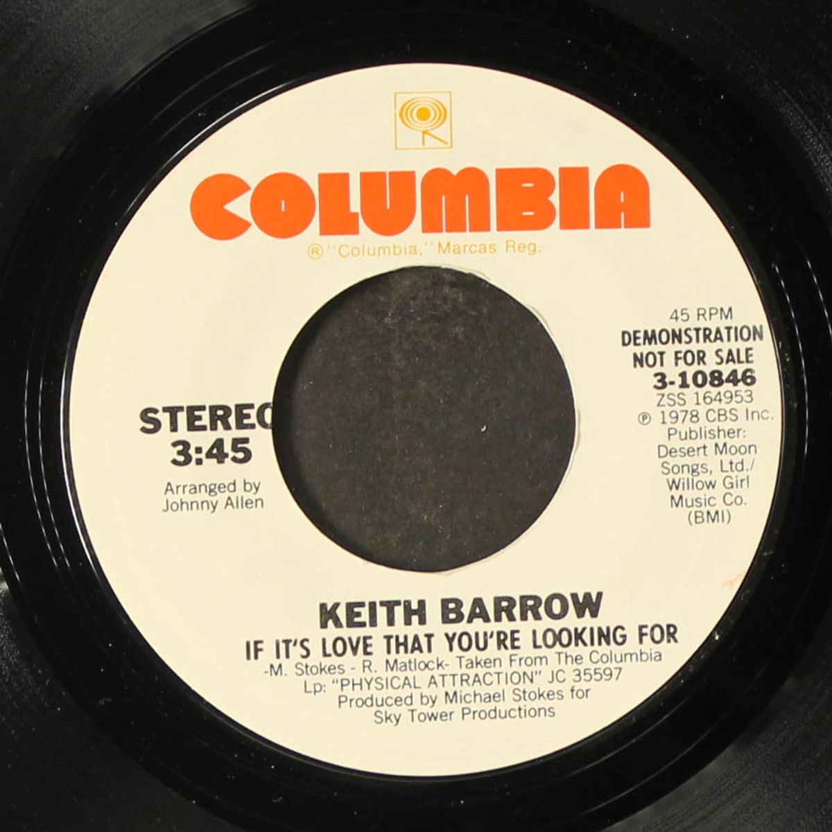 if it's love that you're looking for by KEITH BARROW