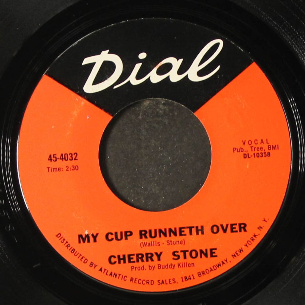 he walks softly / my cup runneth over by CHERRY STONE