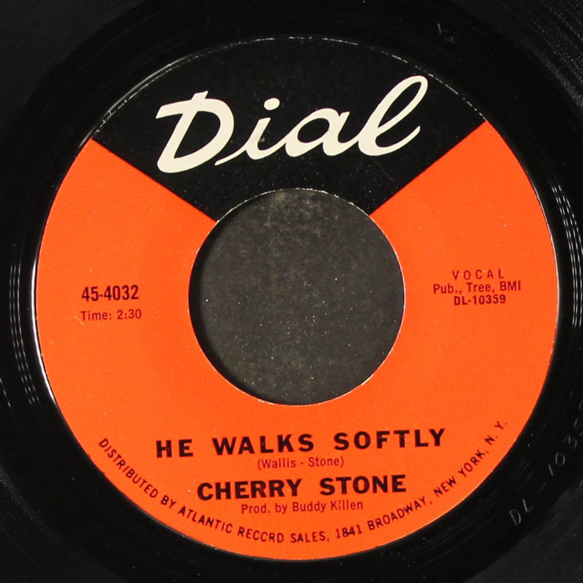 he walks softly / my cup runneth over by CHERRY STONE